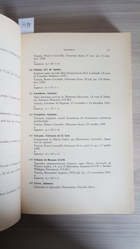 CATALOGO DEL FONDO CANEVARI DELLA BIBLIOTECA BERIO DI GENOVA -SAVELLI
