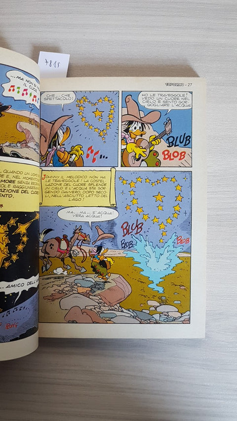 TOPOLINO n. 1782 CON ADESIVI FERRARI E CALCIATORI PANINI - WALT DISNEY 1994
