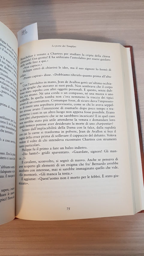 LE PORTE DEI TEMPLARI - JAVIER SIERRA 2005 HACHETTE i codici segreti