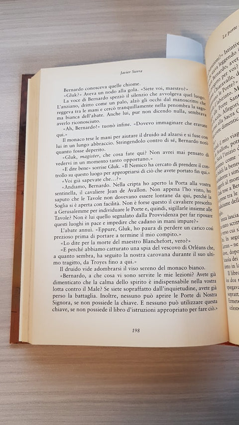 LE PORTE DEI TEMPLARI - JAVIER SIERRA 2005 HACHETTE i codici segreti
