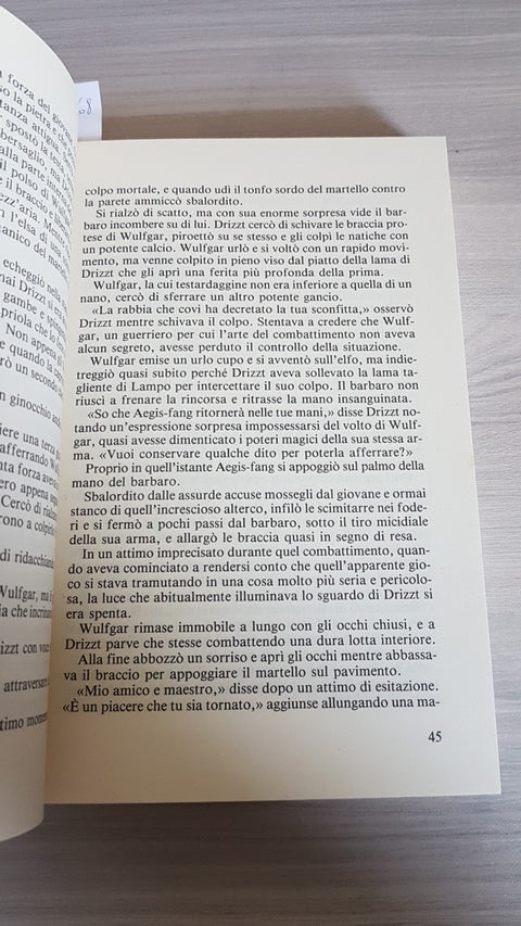 L'EREDITA' -R.A. SALVATORE 1992 ARMENIA forgotten realms FANTASY