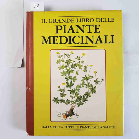IL GRANDE LIBRO DELLE PIANTE MEDICINALI 1984 VALLARDI erbe fitoterapia infusi