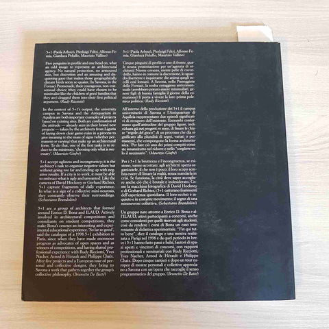 5+1 ASSOCIATI - L'OMBRA DELLE IDEE the shadow of ideas SKIRA 2001