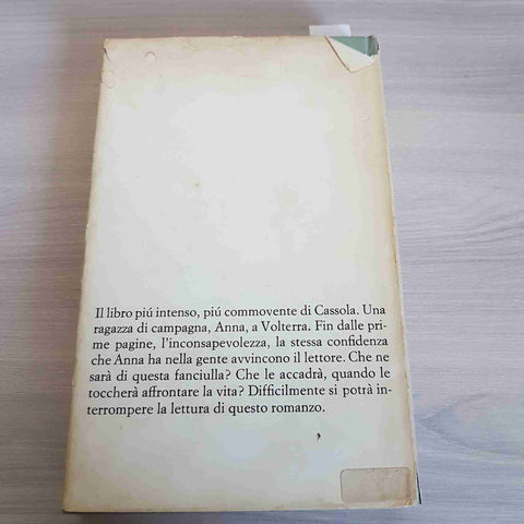 PAURA E TRISTEZZA - CARLO CASSOLA 1°edizione EINAUDI - 1970