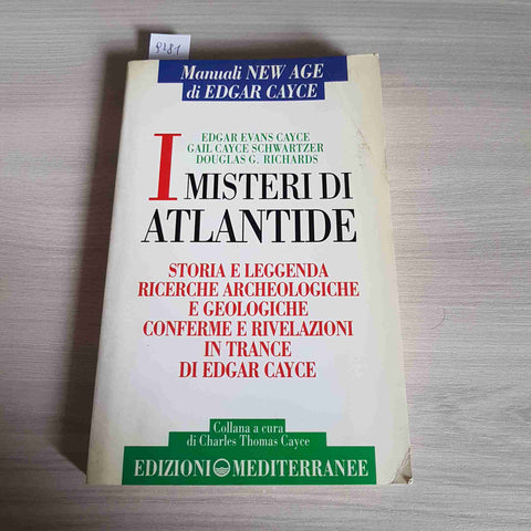 I MISTERI DI ATLANTIDE - EDGAR CAYCE - EDIZIONI MEDITERRANEE - 1995