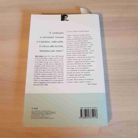 IL SENTIERO DEI NIDI DI RAGNO - ITALO CALVINO - OSCAR MONDADORI - 2012