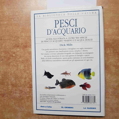 PESCI D'ACQUARIO guida illustrata LA BIBLIOTECA DELLA NATURA Dorling Kindersle