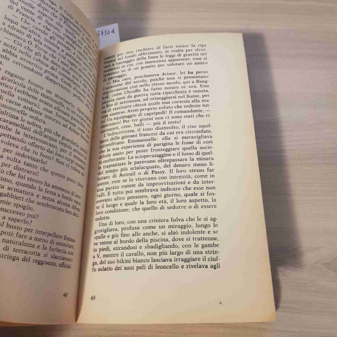 EMMANUELLE la lezione d'uomo - ROMANZO EROTICO l'antivergine ARSAN DELLAVALLE