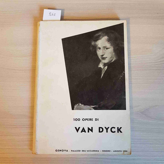 100 OPERE DI VAN DYCK catalogo mostraGENOVA - 1955
