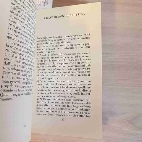 L'ARTE DI OTTENERE RAGIONE ESPOSTA IN 38 STRATAGEMMI ARTHUR SCHOPENHAUER adelph