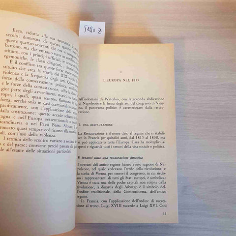 INTRODUZIONE ALLA STORIA CONTEMPORANEA IL XIX SECOLO 2° volume RENE' REMOND bur