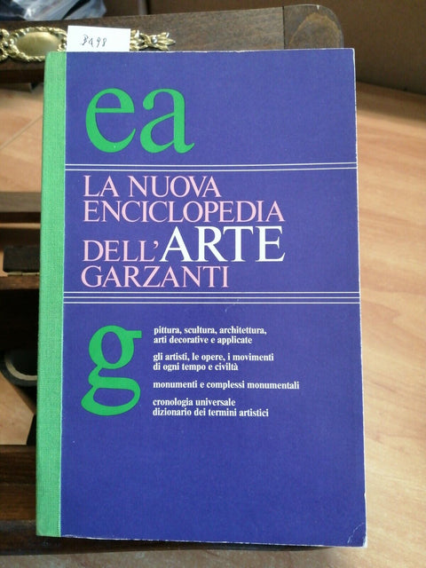 LA NUOVA ENCICLOPEDIA DELL'ARTE GARZANTI - 1986 - 1° EDIZIONE