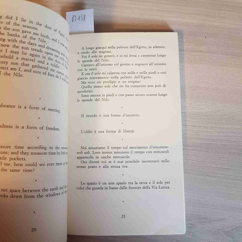 SABBIA E ONDA - GIBRAN KAHLIL GIBRAN - GUANDA - 1983