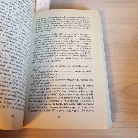 LA VALLE DELLA PAURA - ARTHUR CONAN DOYLE - MONDADORI - 2003