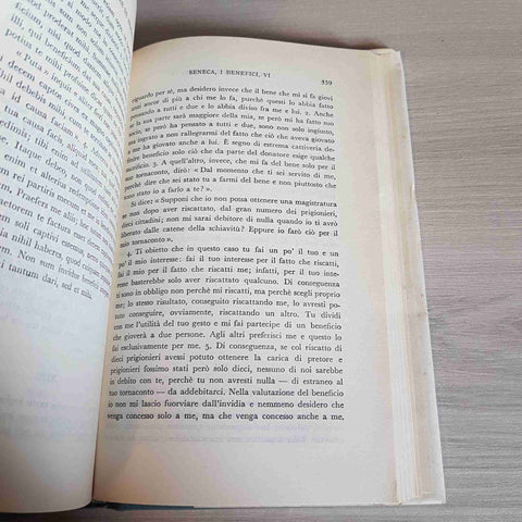 PROSATORI DI ROMA - SENECA, I BENEFICI - ZANICHELLI - GUGLIELMINO - ZANICHELLI