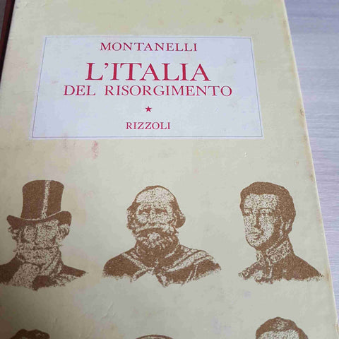 L'ITALIA DEL RISORGIMENTO - INDRO MONTANELLI - RIZZOLI - 1973 storia d'italia