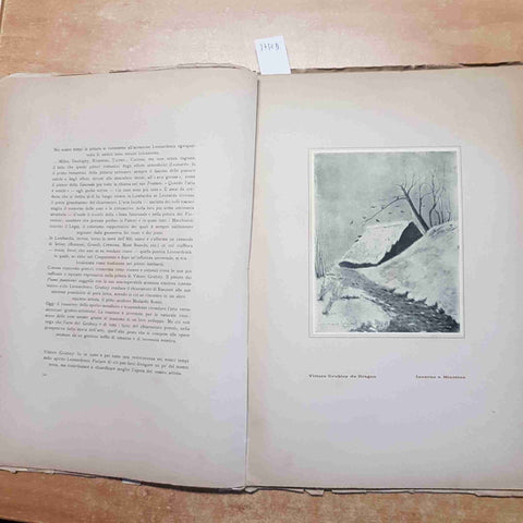 L'EROICA rassegna italiana QUADERNI 73 vittore grubicy de dragon 1921 cozzani