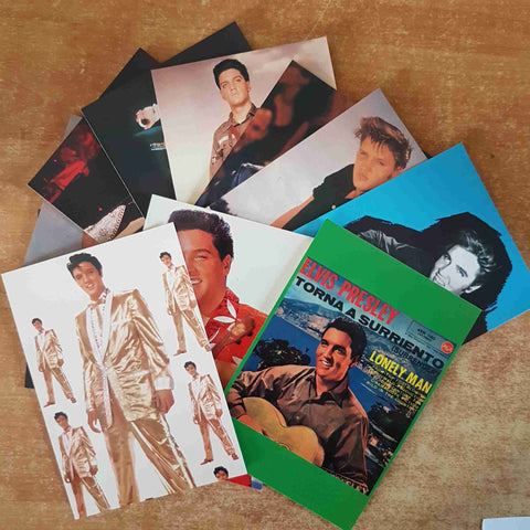ELVIS PRESLEY 12 CARTOLINE collana immaginario LO VECCHIO