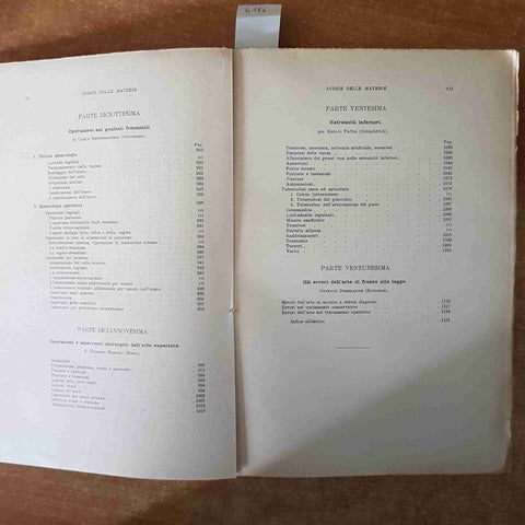 ERRORI E PERICOLI NELLE OPERAZIONI CHIRURGICHE parte seconda STICH MAKKAS 1926