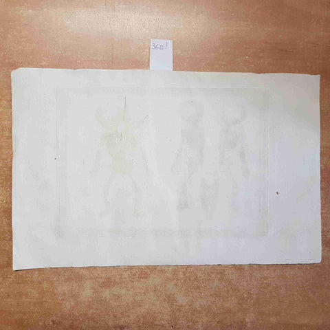 INCISIONE STAMPA '800 anatomia umana scheletro OTTOCENTO 37 X 23,5 cm