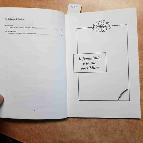 COSTRUZIONI PSICOANALITICHE il femminile e le sue possibilita 2005 FRANCO ANGELI