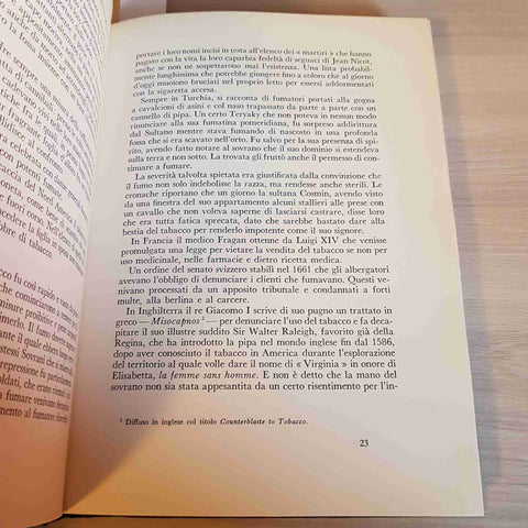 PARADISI DI CENERE sigari sigarette tabacco pipe RENZO CANTAGALLI 1965 VALLECCHI