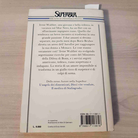 GLI AMANTI - HEINZ G. KONSALIK - BUR RIZZOLI - 1989