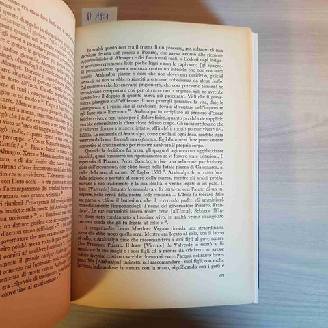 LA FINE DEGLI INCAS - JOHN HEMMING - RIZZOLI - 1975