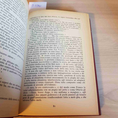 I CATTIVI PENSIERI prima edizione SANDRO DE FEO - GARZANTI - 1967