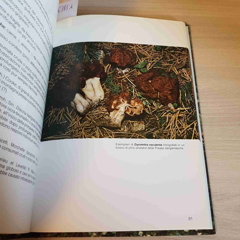 FUNGHI VELENOSI botanica AZZARETTI, GALLI - LA TIPOTECNICA - 1983