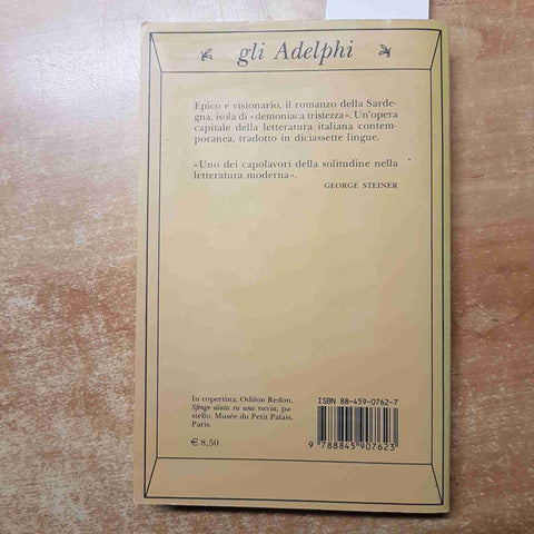 SALVATORE SATTA IL GIORNO DEL GIUDIZIO il romanzo della Sardegna 2003 ADELPHI