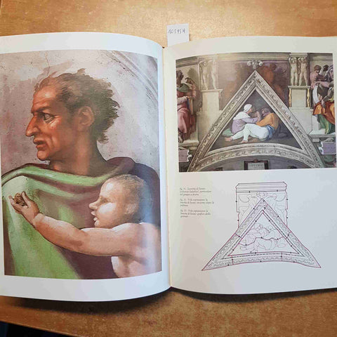 MICHELANGELO LE LUNETTE E LE VELE DELLA CAPPELLA SISTINA 1992 leonardo de luca