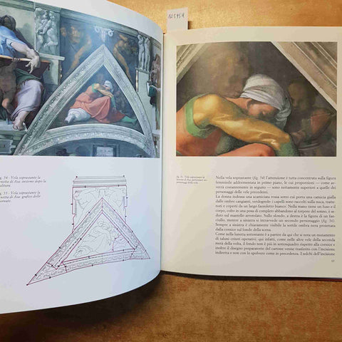MICHELANGELO LE LUNETTE E LE VELE DELLA CAPPELLA SISTINA 1992 leonardo de luca