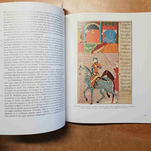 LA PEINTURE PERSANE les tresors de l'Asie BASIL GRAY 1977 SKIRA