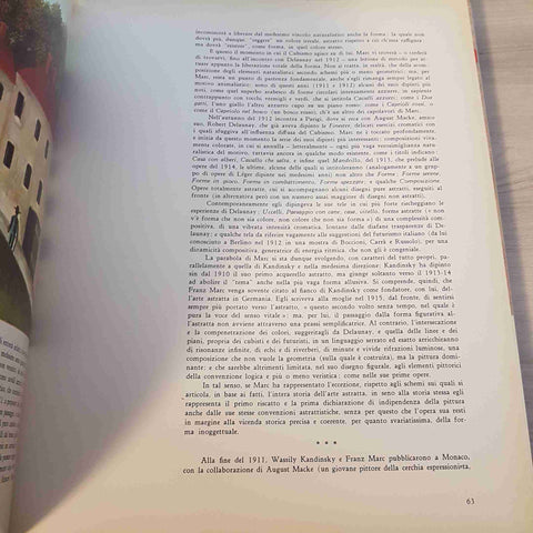 L'ASTRATTISMO LA RICERCA DELLE FORME DELL'ASSOLUTO - RUSSOLI - FABBRI - 1977