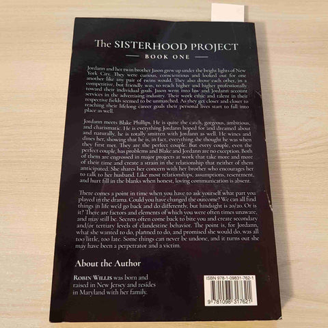 THE SISTERHOOD PROJECT BOOK ONE - ROBIN A. WILLIS