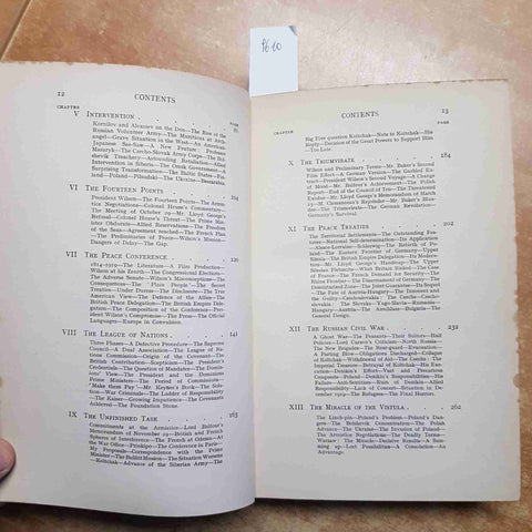 THE WORLD CRISIS THE AFTERMATH - CHURCHILL - THORNTON BUTTERWORTH - 1929