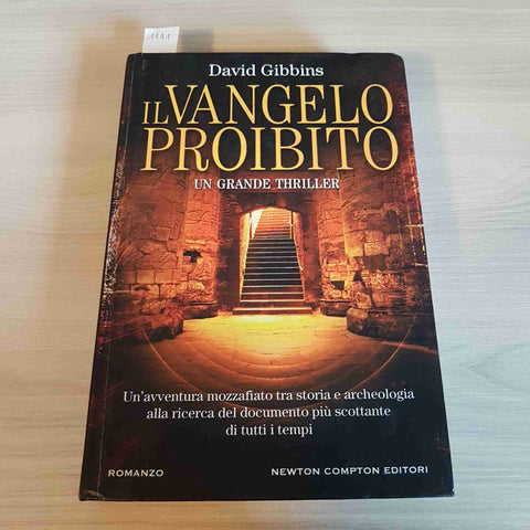 IL VANGELO PROIBITO thriller DAVID GIBBINS - NEWTON COMPTON