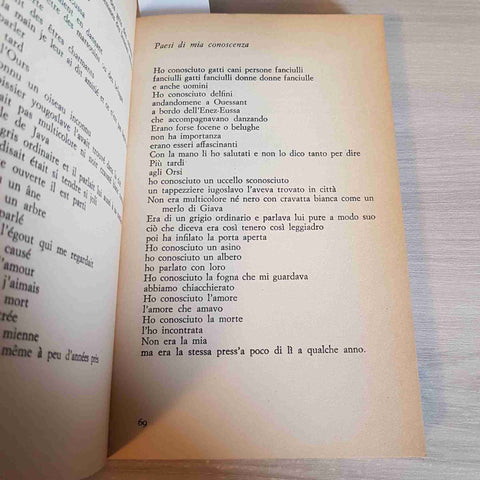 POESIE D'AMORE E DI CONTESTAZIONE - JACQUES PREVERT - NEWTON COMPTON - 1977