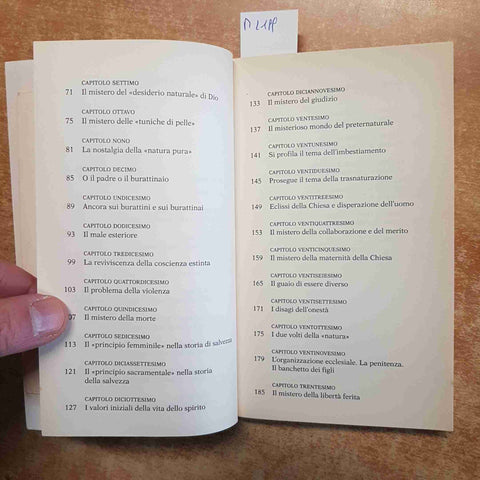 CONTRO MAESTRO CILIEGIA commento teologico a PINOCCHIO giacomo biffi MONDADORI