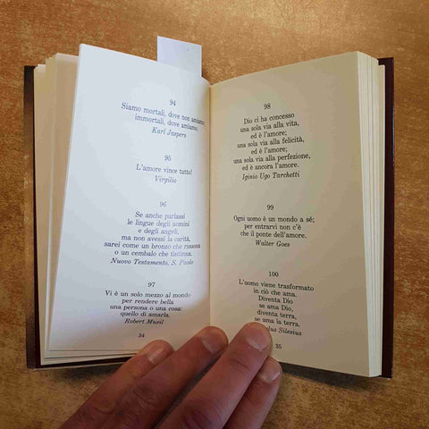 PAROLE DEL CUORE 365 PENSIERI SULL'AMORE 1996 SAN PAOLO muhs wilhelm
