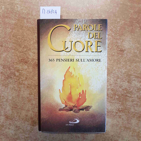 PAROLE DEL CUORE 365 PENSIERI SULL'AMORE 1996 SAN PAOLO muhs wilhelm