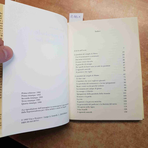 LE PARABOLE EVANGELICHE Bruno Maggioni 1998 VITA E PENSIERO