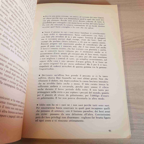 I PENSIERI DELLA FORTUNA - LUIGI ORSENIGO - 1969 detti proverbi citazioni