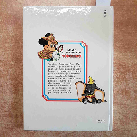 BIANCANEVE E I SETTE NANI walt disney MONDADORI imparo a leggere con Topolino