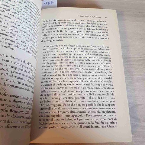 SUA SANTITA' LE CARTE SEGRETE DI BENEDETTO XVI - GIANLUIGI NUZZI-CHIARE LETTERE