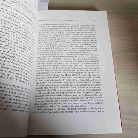 L'EFFICIENZA DELLA SOLIDARIETA' - MAURIZIO AMBROSINI - VITA E PENSIERO - 1994