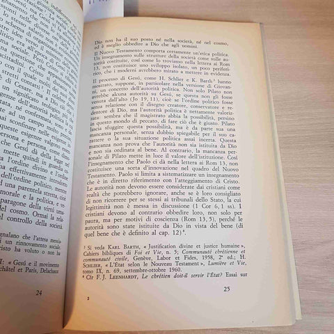 PER UN'ETICA SOCIALE CRISTIANA - ROGER MEHL - A.V.E. - 1968