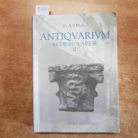 ANTIQUARIUM MEDIONOVARESE II arona 2007 NOVARA VERGANTE mottarone careggio pieve