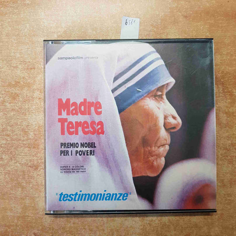 MADRE TERESA PREMIO NOBEL PER I POVERI film super 8 colori bobina 180 metri